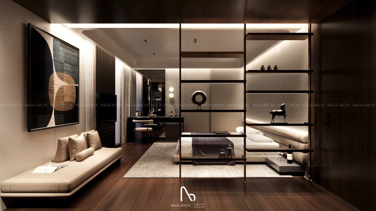 thiết kế nội thất biệt thự lavida residences