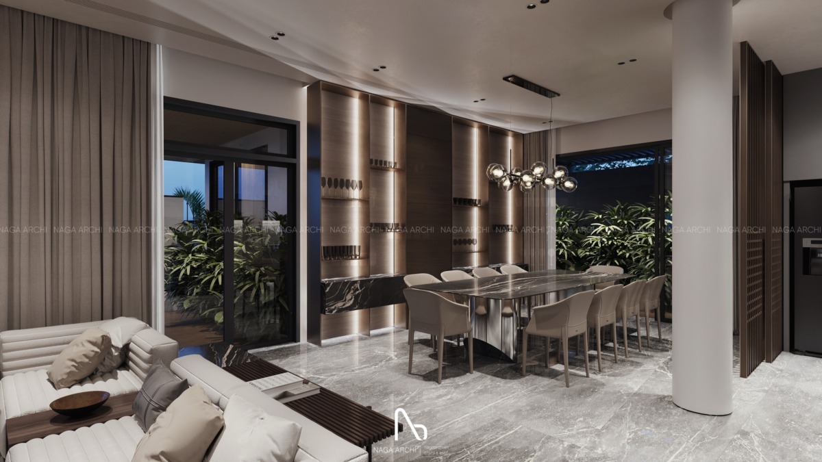 thiết kế nội thất biệt thự lavida residences