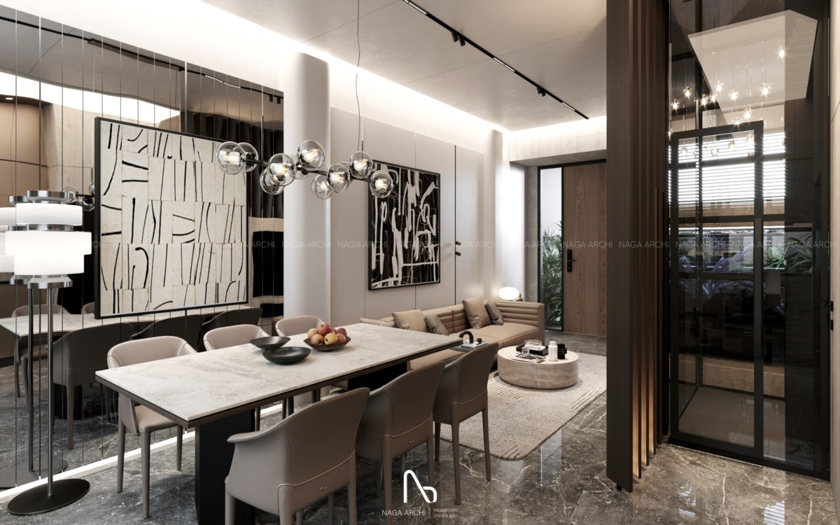 thiết kế nội thất biệt thự lavida residences vũng tàu